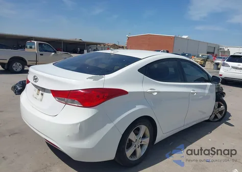 2013 Hyundai Elantra Gls from USA, damaged, VIN 5NPDH4AE1DH271881